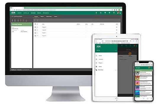 Rain Bird IQ4 panel de control y supervisión remota
